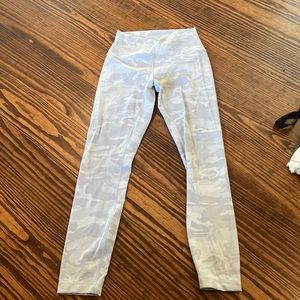 Lululemon white camo leggings